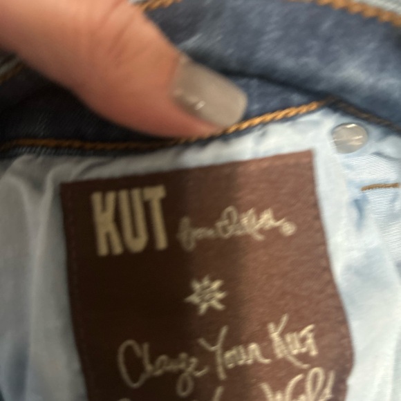 Kut from the Kloth Blue Boot Cut Jeans Classic Style - Picture 5 of 8